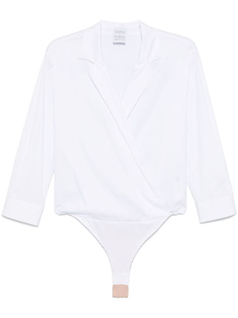 Sara Roka wrap bodysuit 