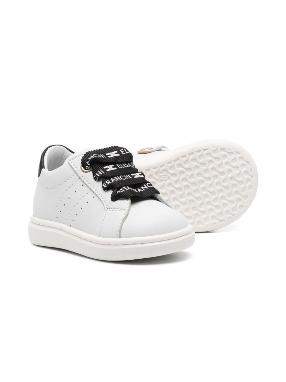 ZIP-UP LEATHER SNEAKERS