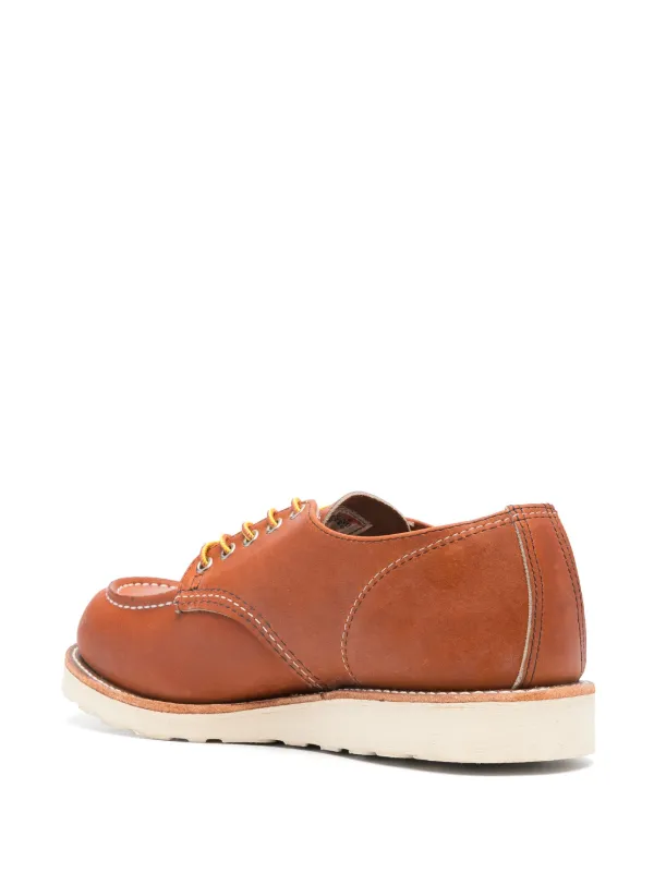 Red Wing Shoes Shop Moc Leather Derby Shoes | Brown | FARFETCH