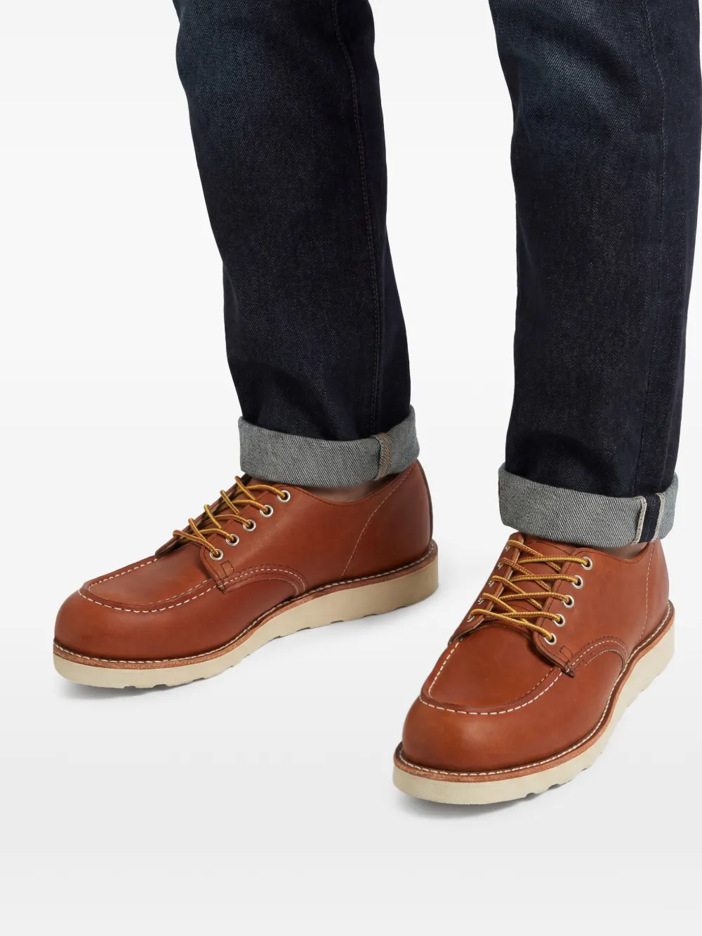【最終値下げ】RED WING 8093 オックスフォード ダービーシューズ Red Wing Shoes Moc ダービーシューズ | ブラウン | FARFETCH JP