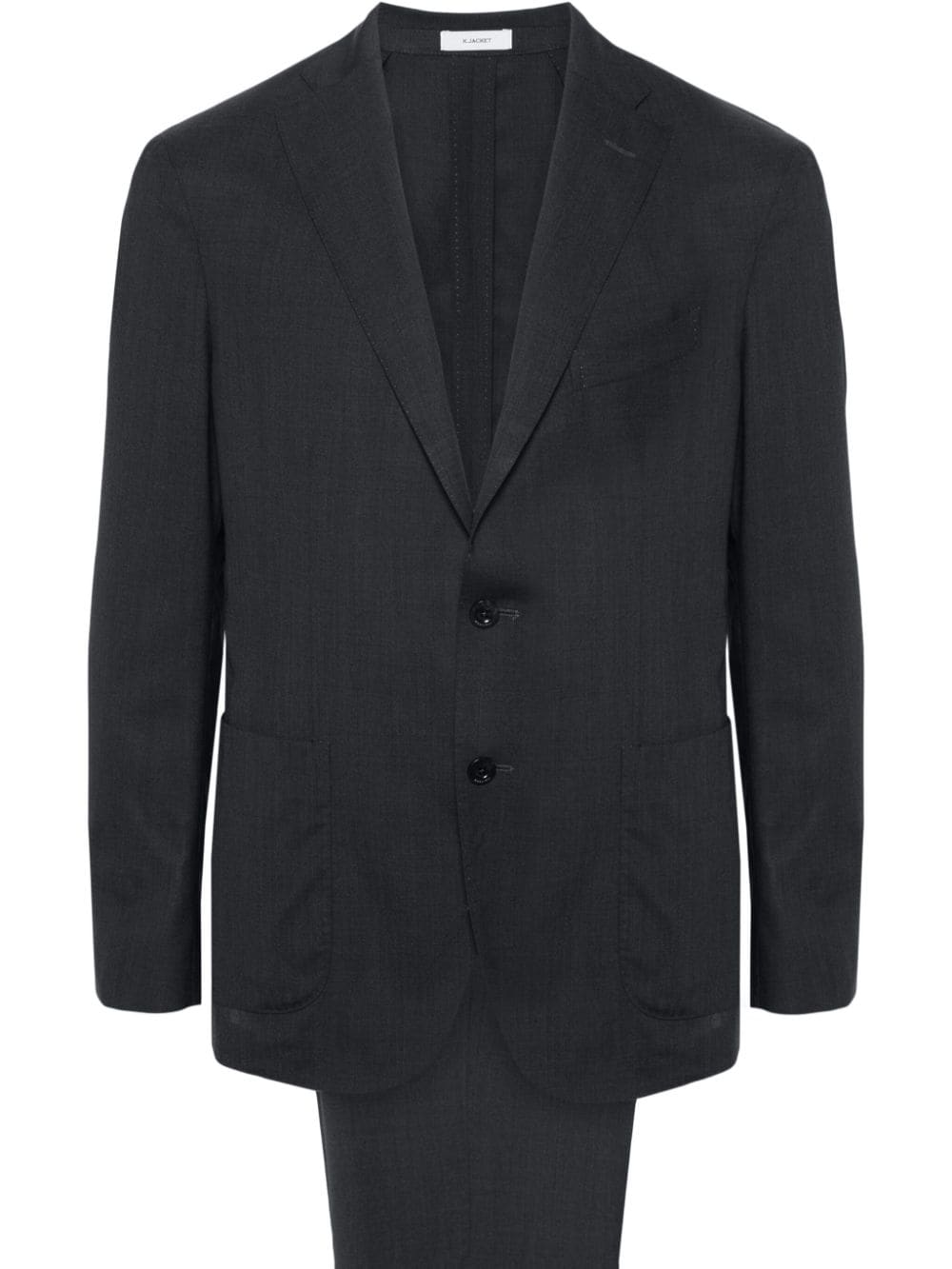 Boglioli Virgin-wool Suit In Grey