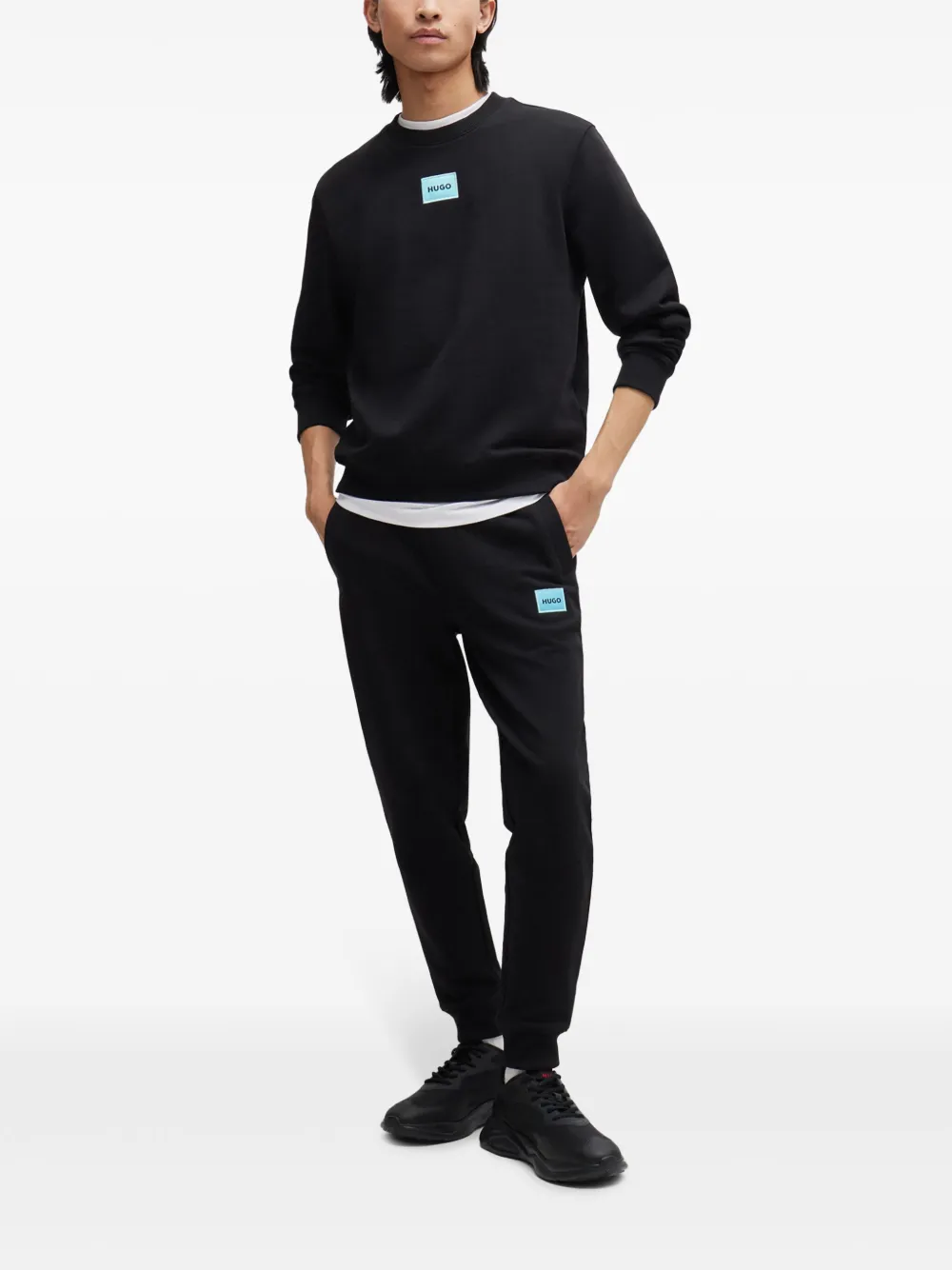 HUGO ローカット スニーカー | ブラック | FARFETCH JP