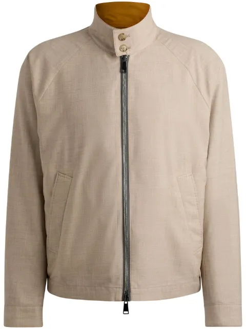 BOSS Jaqueta bomber bicolor dupla face