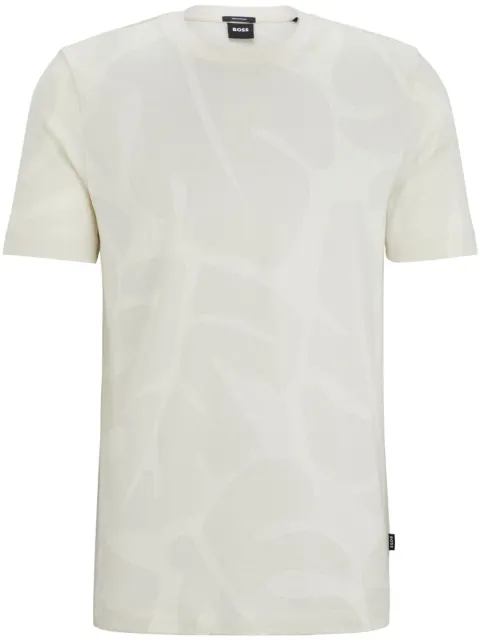 BOSS T-Shirt mit Jacquardmuster