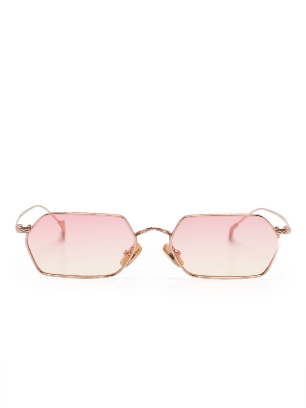Eyepetizer Cavallet Geometric-frame Sunglasses In Pink