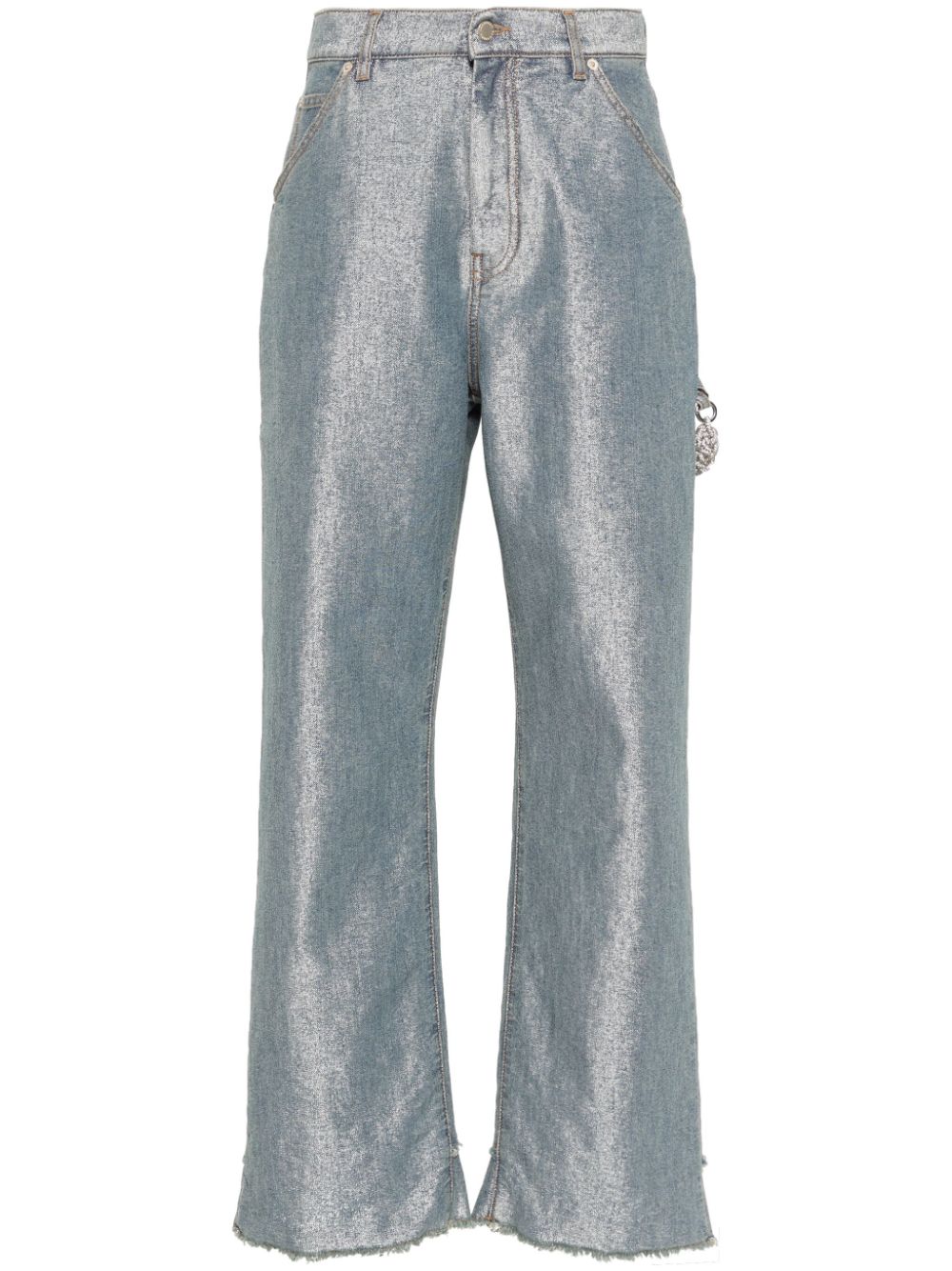 DARKPARK Jeans met wijde pijpen Blauw