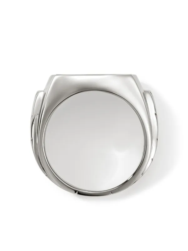 John Hardy オニキス シグネットリング スターリングシルバー  