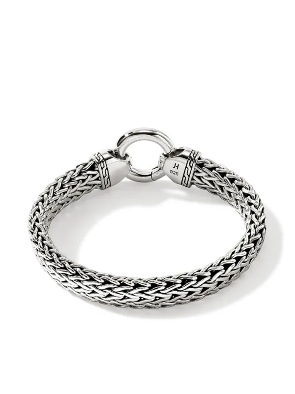 John Hardy ブレスレット SV925刻印 ケーブルモチーフデザイン John Hardy チェーン ブレスレット | シルバートーン | FARFETCH JP