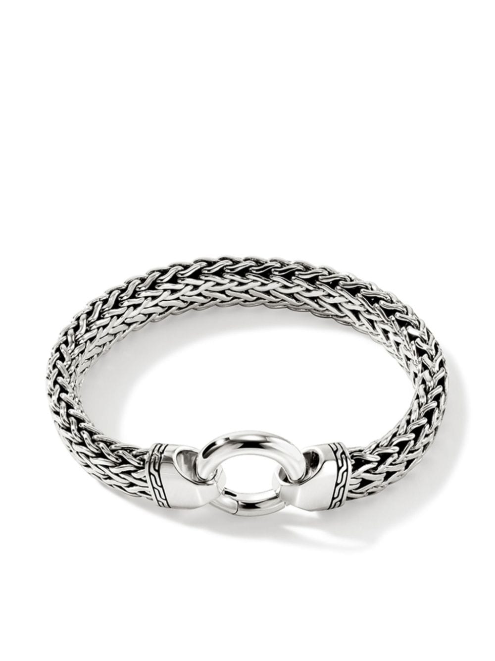 sterling silver wheat-chain bracelet