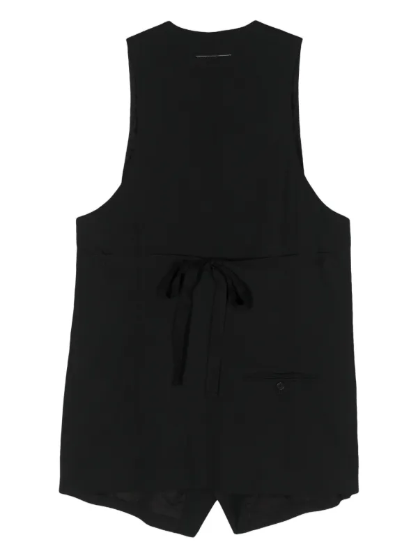 MM6 Maison Margiela ロングライン ベスト - Farfetch