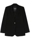 Patrizia Pepe peak-lapels single-breasted blazer - Black
