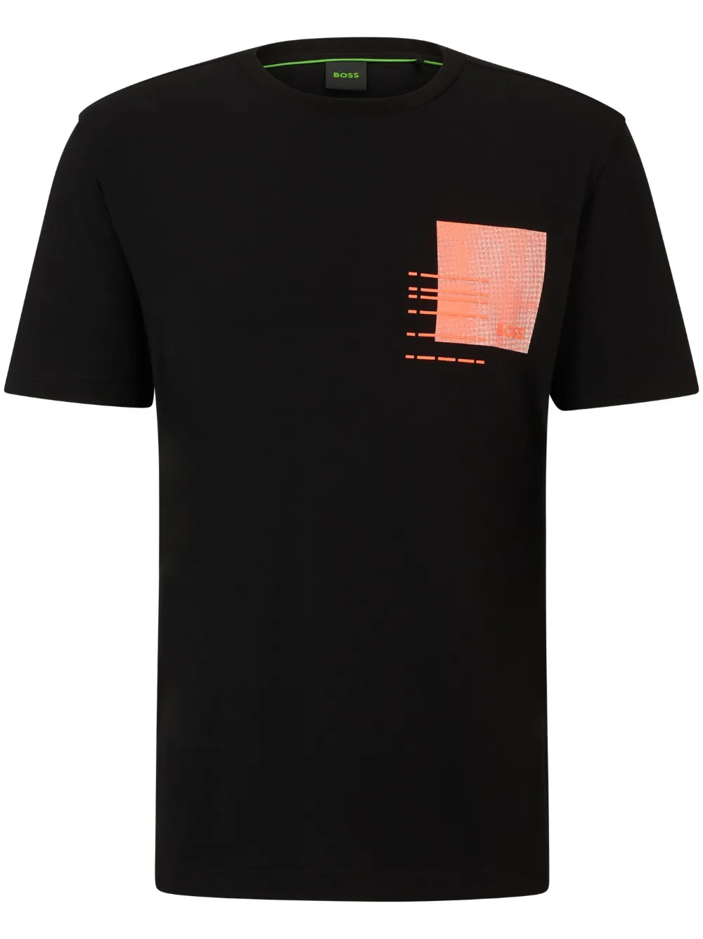 BOSS T-shirt met print Zwart