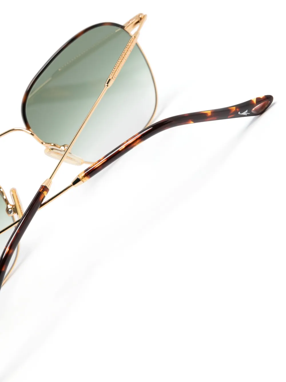 Eyepetizer Atacama zonnebril met vierkant montuur Goud