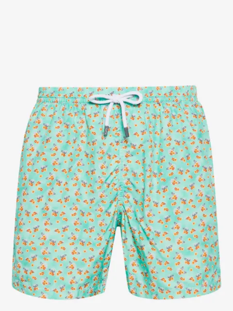 Barba floral-print swim shorts