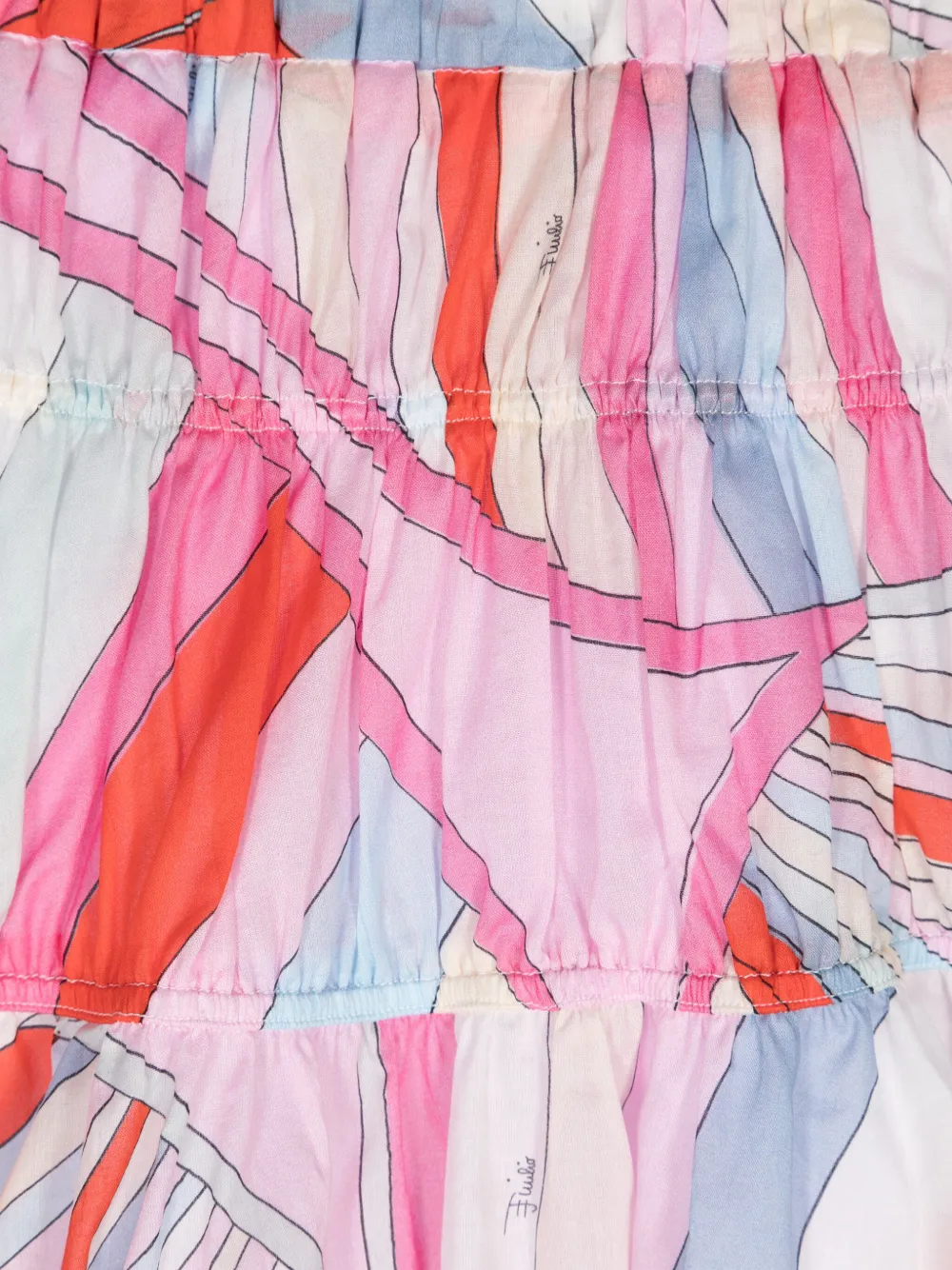 PUCCI Junior Rok met print Wit