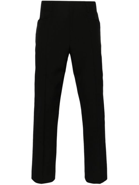 DRIES VAN NOTEN mid-rise pocket-detailed trousers