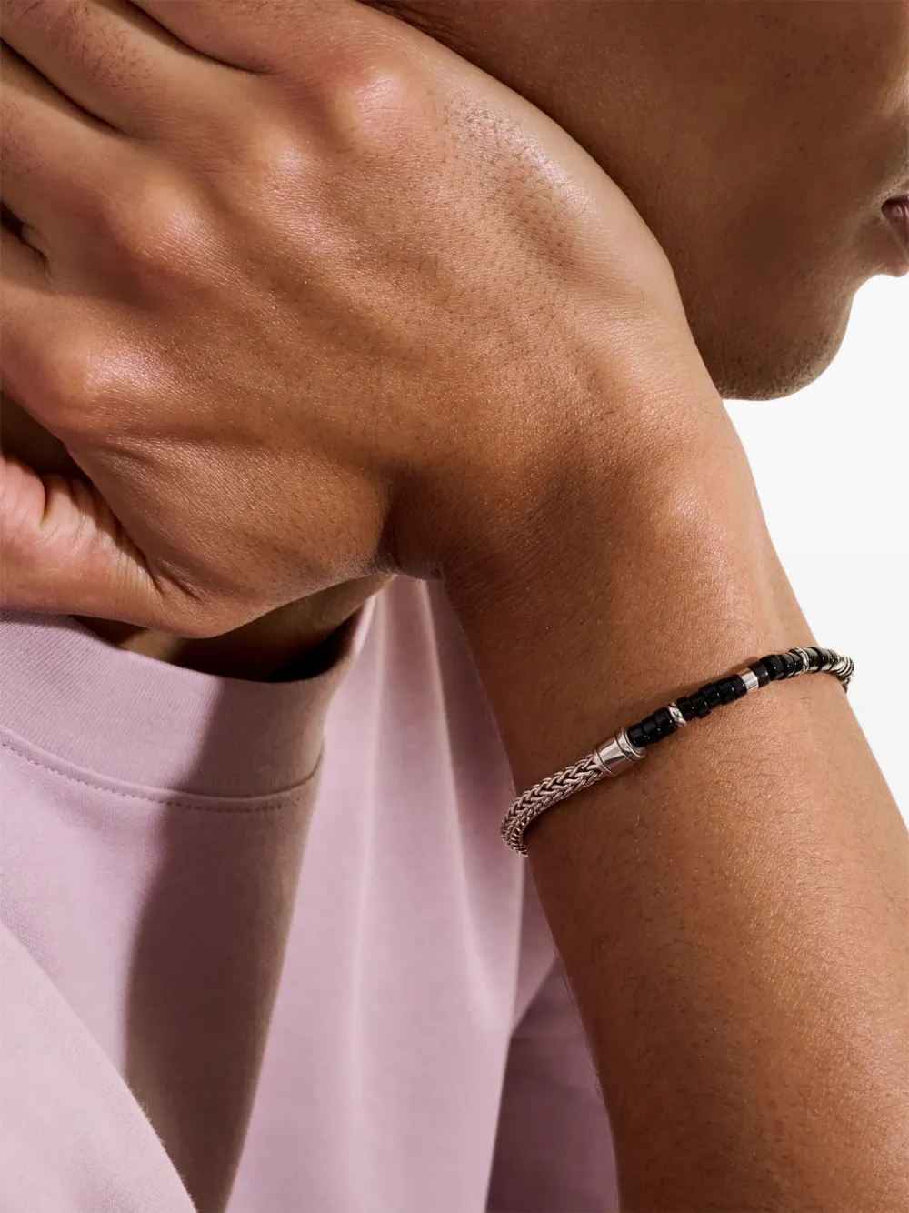 John Hardy Bracciale in argento sterling e onice | Image 6