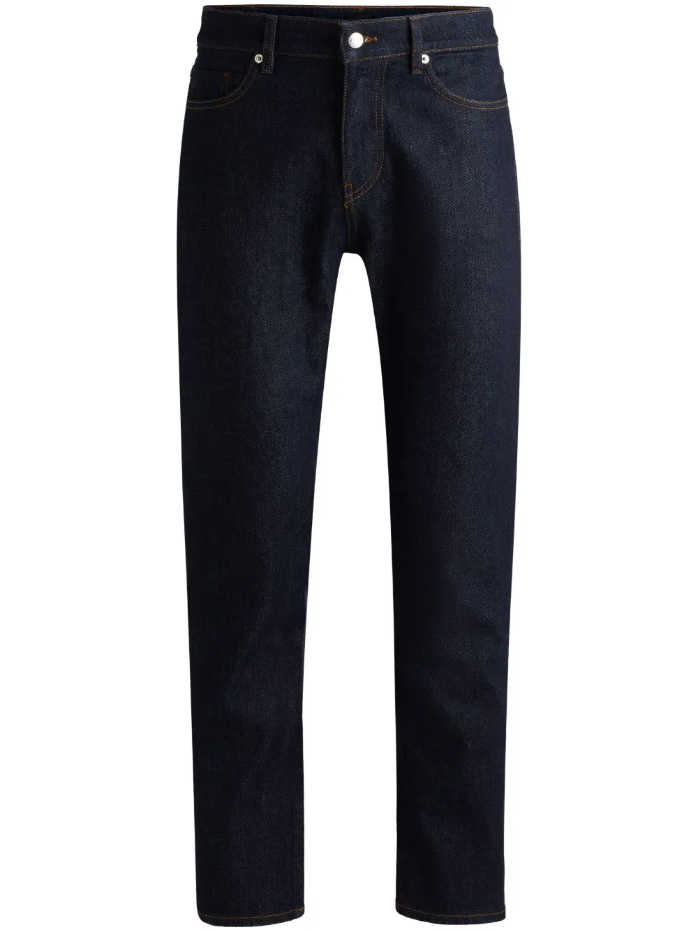 BOSS Slim-fit katoenen jeans Blauw