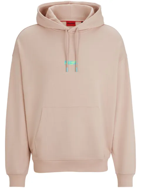 HUGO hoodie con logo estampado