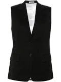 Helmut Lang virgin-wool tailored gilet - Black