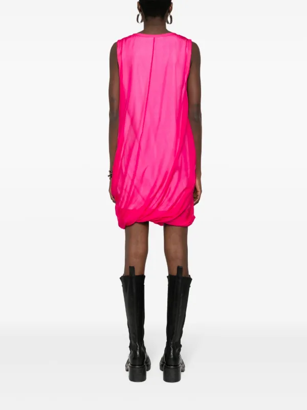 Helmut Lang シルク ミニドレス | ピンク | FARFETCH JP