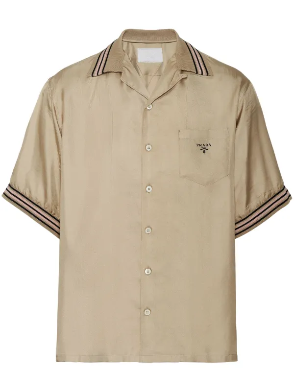 PRADA Holliday & Brown シルクシャツ PRADA Holliday & Brown シルクシャツ
