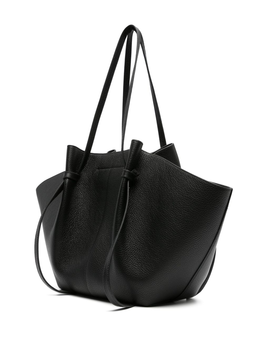 Yuzefi Large Mochi Leather Tote Bag | Black | FARFETCH