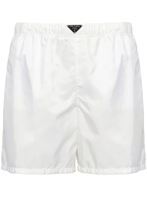 Short de bain à logo triangle - Prada - Modalova