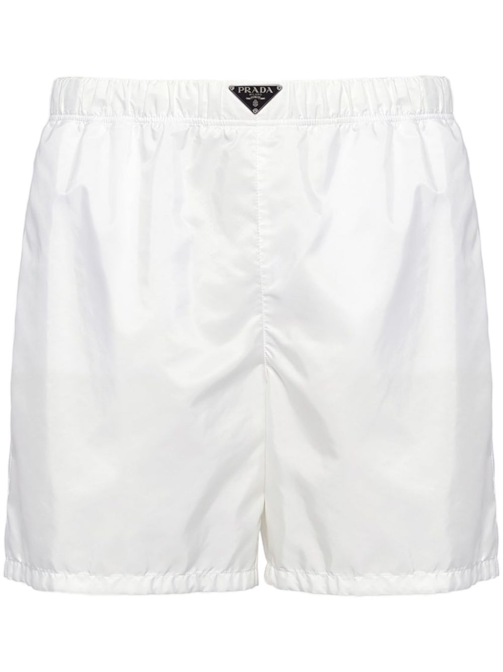 PRADA TRIANGLE-LOGO SWIM SHORTS