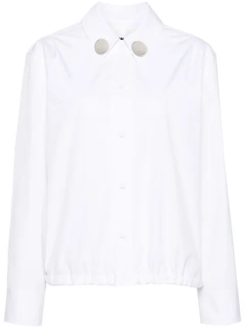 Jil Sander long-sleeve poplin shirt