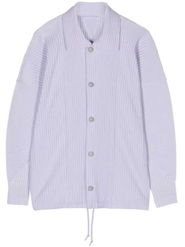 HOMME PLISSÉ ISSEY MIYAKE ジャケット　パープル HOMME PLISSE ISSEY MIYAKE/オム プリッセ イッセイ ミヤケ
