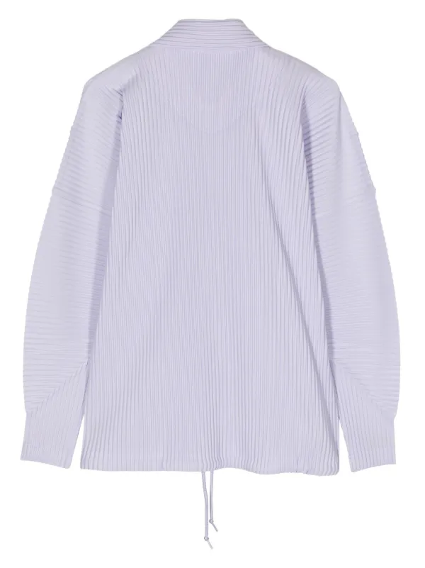Homme Plissé Issey Miyake MC February Pleated Jacket | Purple 