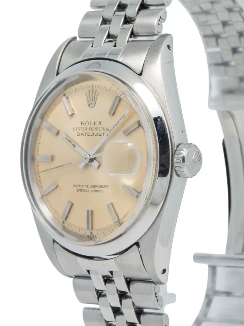 Pre-owned Rolex  Datejust 31mm In Neutrals
