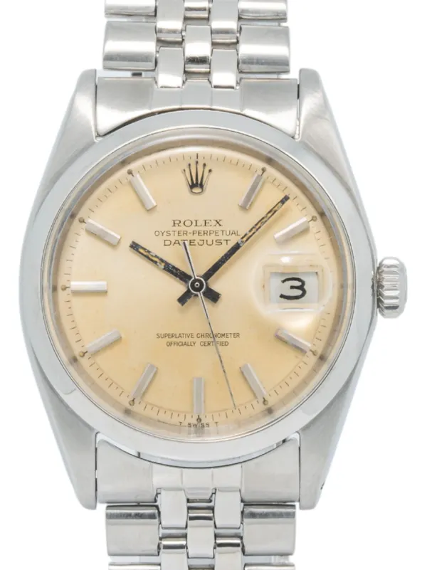 Rolex pre-owned Datejust 31mm Neutrals FARFETCH IN