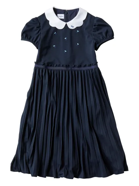 familiar vestido manga corta