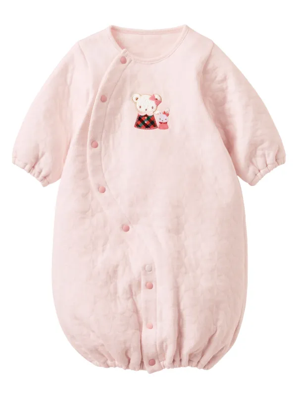 Familiar エンブロイダリー ロンパース | ピンク | FARFETCH JP