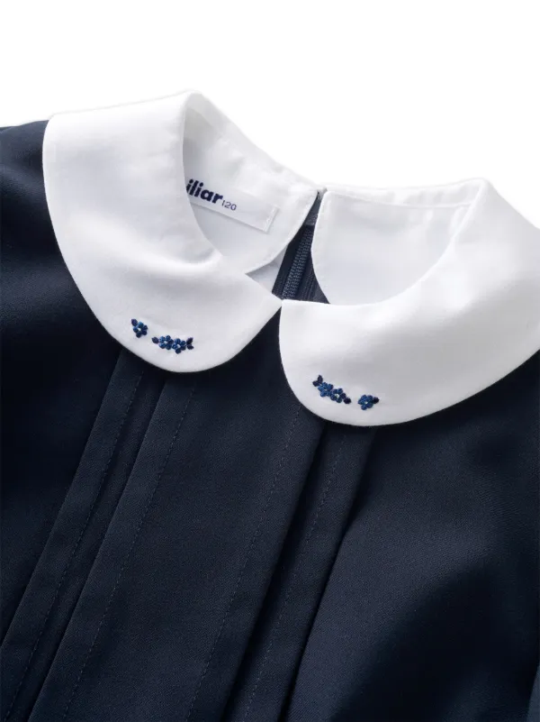 appliquéd wool jumper
