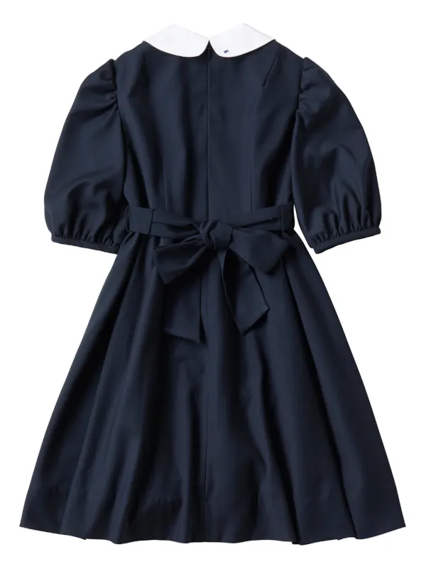 appliquéd wool jumper