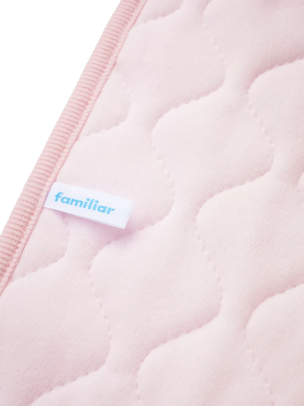 Shop Familiar Bear-print Cotton Blanket In Pink