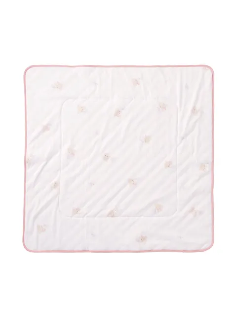 Familiar bear-print cotton blanket