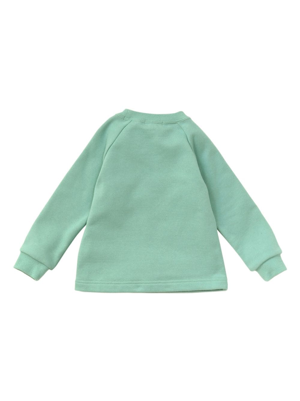 familiar Katoenen sweater met print - Groen