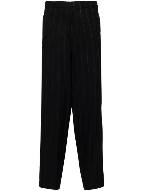 Yohji Yamamoto pinstriped tailored trousers
