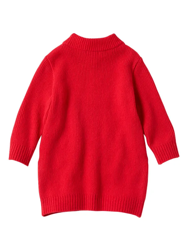 Familiar Maglione Con Applicazione Rosso FARFETCH IT