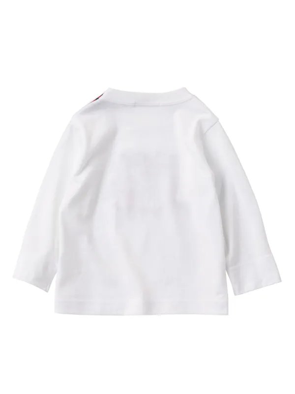 Familiar アップリケディテール Tシャツ | ホワイト | FARFETCH JP