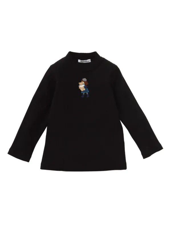 Familiar モックネック プルオーバー | ブラック | FARFETCH JP