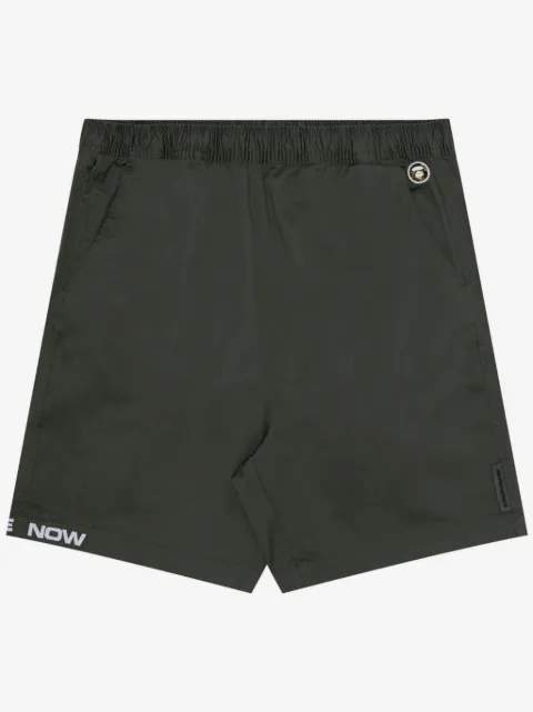 AAPE BY *A BATHING APE® logo-embroidered elasticated-waist shorts