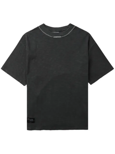 Musium Div. logo-chain cotton T-shirt