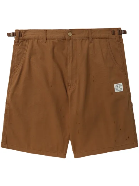 izzue shorts con parche del logo