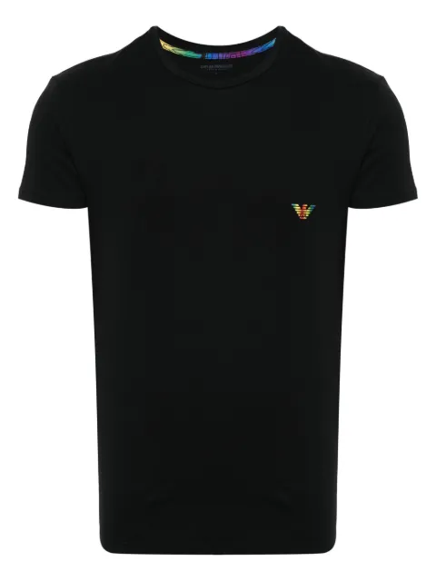 Emporio Armani playera con logo estampado