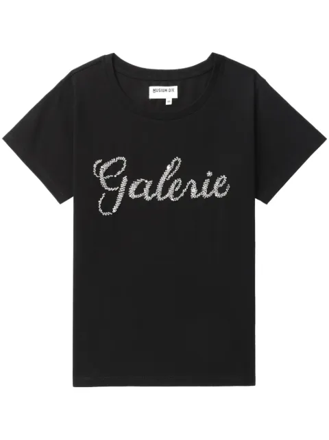 Musium Div. rhinestone-embellished crew-neck T-shirt